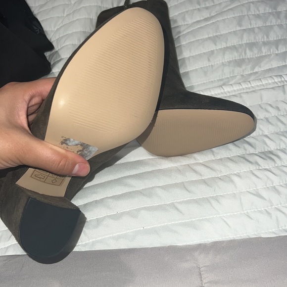 Aldo | Olive Ankle Boots - Picture 3 of 4